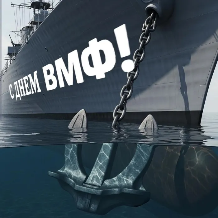 С Днём ВМФ 2025 — лучшие открытки и поздравления бесплатно. Красивые открытки на День ВМФ