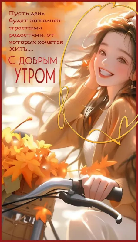 Красивые картинки Доброго осеннего утра. Доброе осеннее утро - позитивные картинки