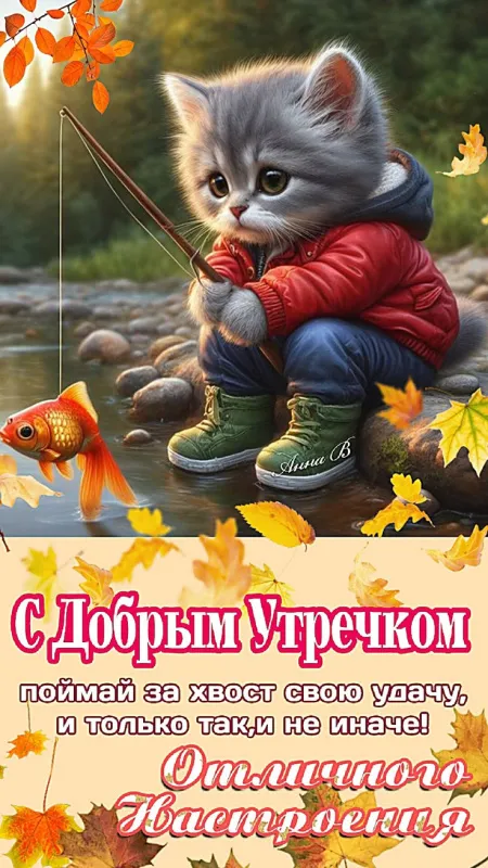 Красивые картинки Доброго осеннего утра. Доброе осеннее утро - позитивные картинки