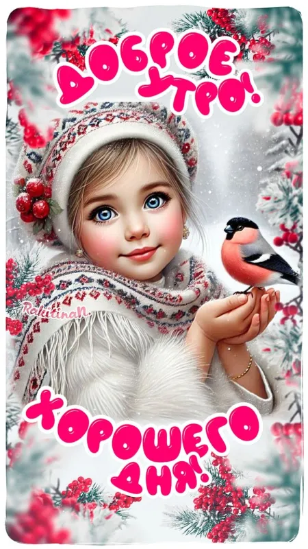 Красивые снежные картинки "Доброе утро". Снежные картинки "Доброе утро" позитивные