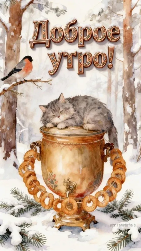 Картинки Доброе утро февраля. Картинки "С Добрым утром февраля" красивые