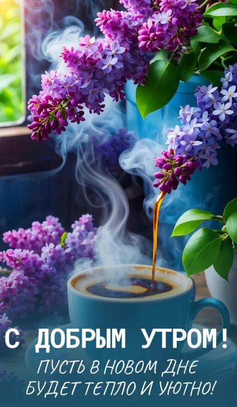 Красивые картинки Доброе апрельское утро. Доброе утро апреля - картинки с пожеланиями