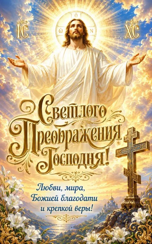 Картинки с Преображением Господним. Красивые картинки с Преображением Господним