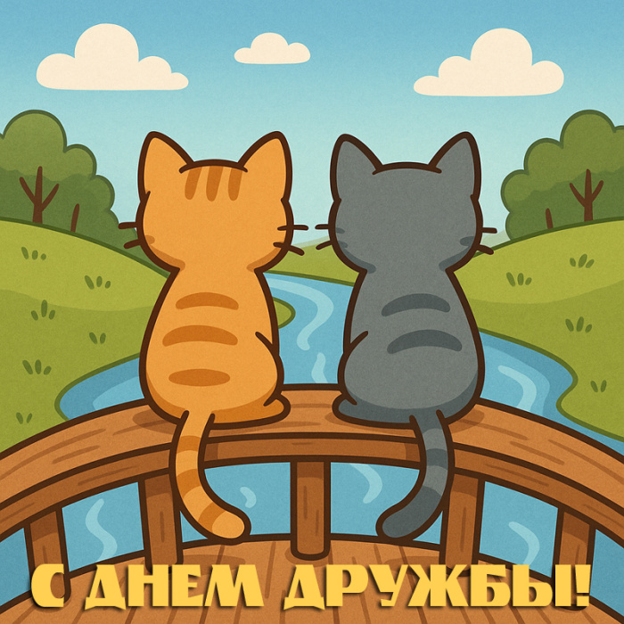 Картинки с Международным Днем дружбы (55 открыток)
