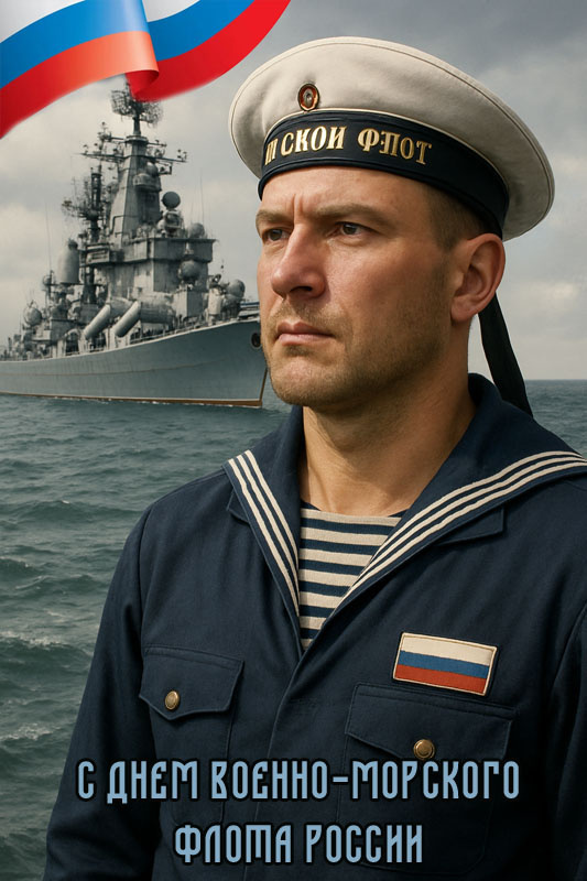 С Днём ВМФ 2025 — лучшие открытки и поздравления бесплатно