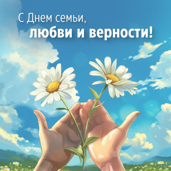 Открытки с Днем семьи любви и верности