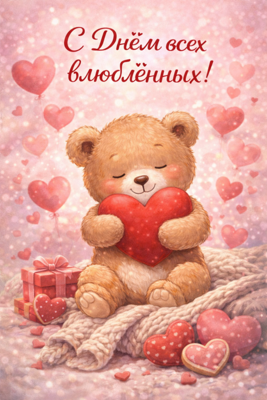 Красивые картинки "С Днем всех влюбленных" 14 февраля